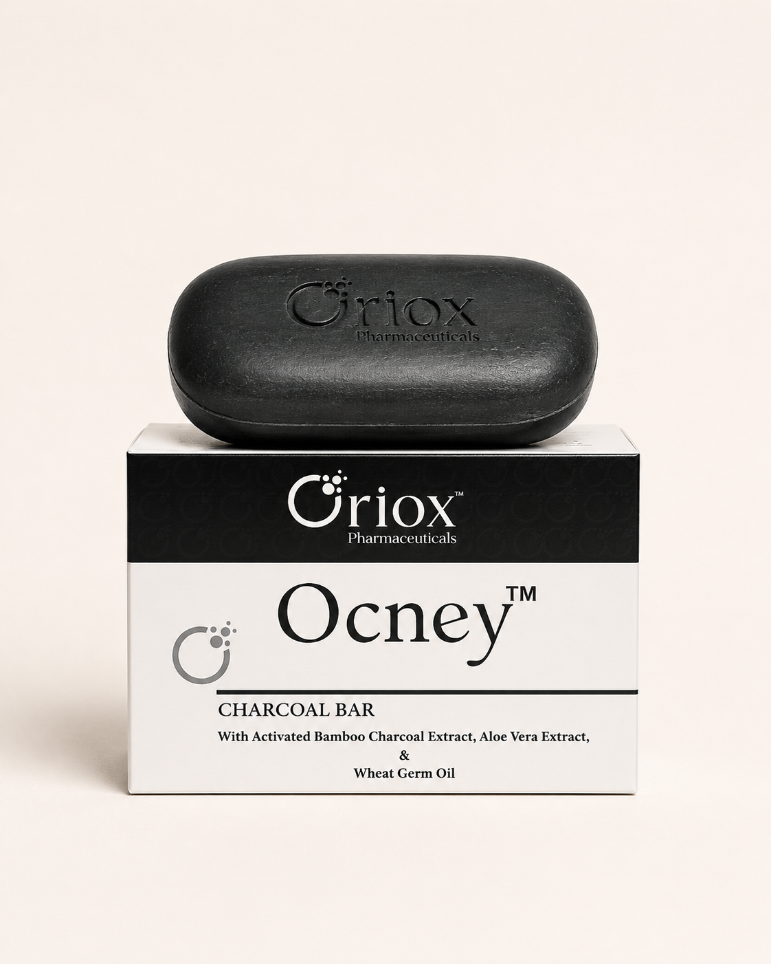Ocney Charcoal Bar | Activated Bamboo Charcoal Cleansing Soap