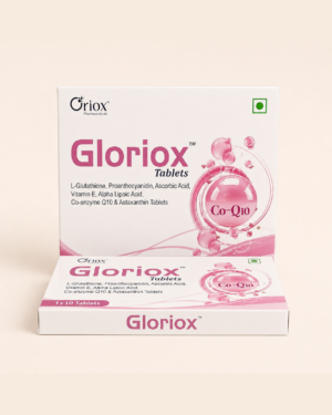 Gloriox Tablets | Glutathione, CoQ10 & Antioxidant Skin Radiance Formula